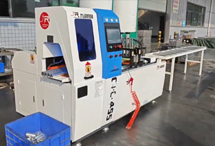 CNC-455三轴无尾料切铝机